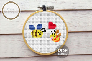 Bees with Heart Modern Cross Stitch Review