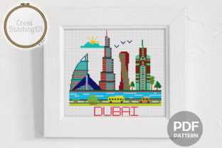 Dubai City Modern Cross Stitch Pattern Review