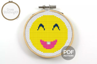 Emoji Smiley Cross Stitch Pattern Review for Real Embroidery Projects