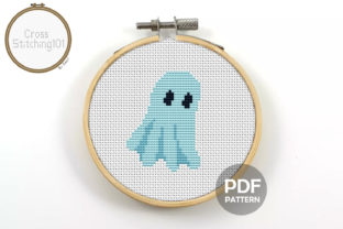 Ghost Modern Cross Stitch Pattern Review