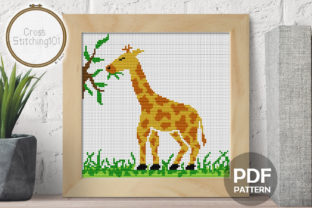 Giraffe Eating Modern Cross Stitch: A Designer’s Review