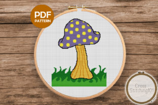 h1Mushroom on Grass Modern Cross Stitch Review for Real Embroidery Projects/h1
