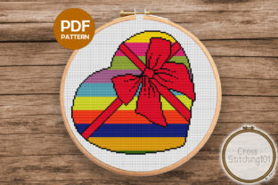 Heart Gift Shaped Modern Cross Stitch: A Seasonal Embroidery Review
