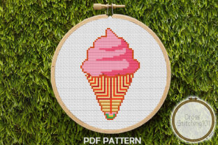 Ice Cream Cone Modern Cross Stitch Review