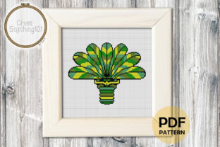 Palm Tree Modern Cross Stitch Pattern Review