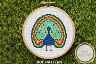Peacock Modern Cross Stitch Pattern Review