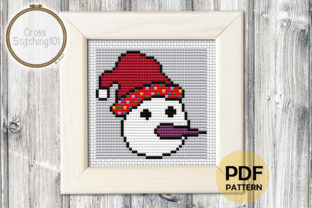 Snow Man Modern Cross Stitch Pattern: A Designer’s Review for Personalized Gifts