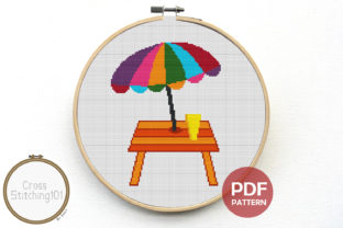 Table N Umbrella Cross Stitch Pattern Review