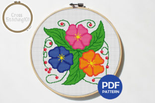 Three Flowers Modern Cross Stitch: A Designer’s Review