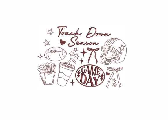 Touch Down Season: A Football Fan’s Embroidery Dream